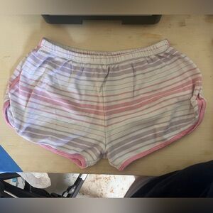 TBBC Girls Striped Shorts